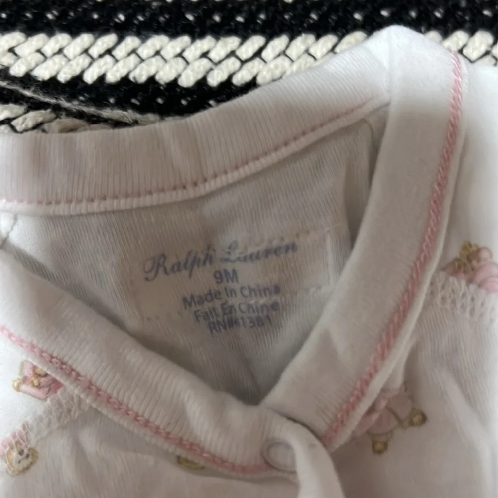 Ralph Lauren baby girl set2 size 9m one pice